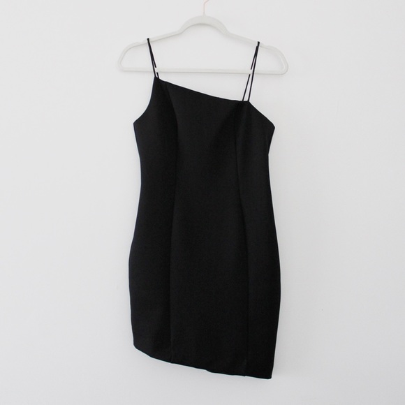 Misha Collection / Revolve Mallory Asymmetric Mini Dress - Picture 4 of 9